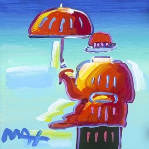 "Umbrella Man," Peter Max