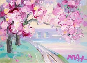 "Cherry Blossom I Ver. III #309," Peter Max