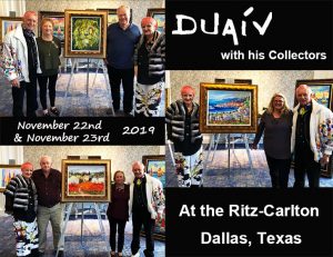 Duaiv meets with collectors