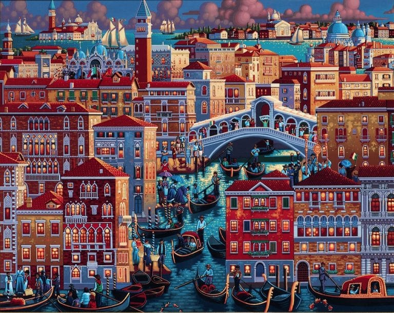 10 Contemporary Artists Capture the Iconic Beauty of Venice, Italy