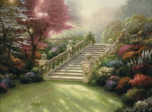 “Stairway to Paradise," Thomas Kinkade