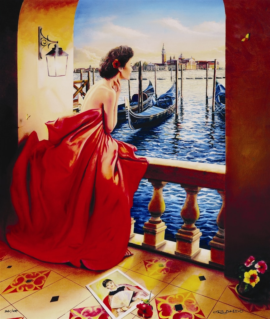 "Lady in Venice," Orlando Quevedo