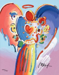 “Angel with Heart” – Peter Max