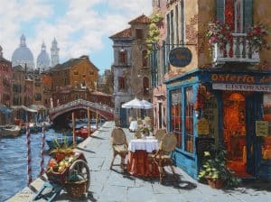 "Venice al Fresco," Viktor Shvaiko