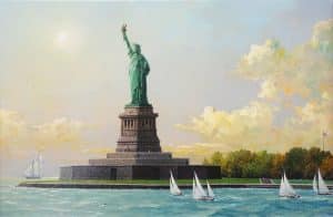 "Liberty Island," Alexander Chen