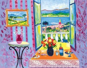 "Le Balcon a Ste. Tropez," Jean-Claude Picot