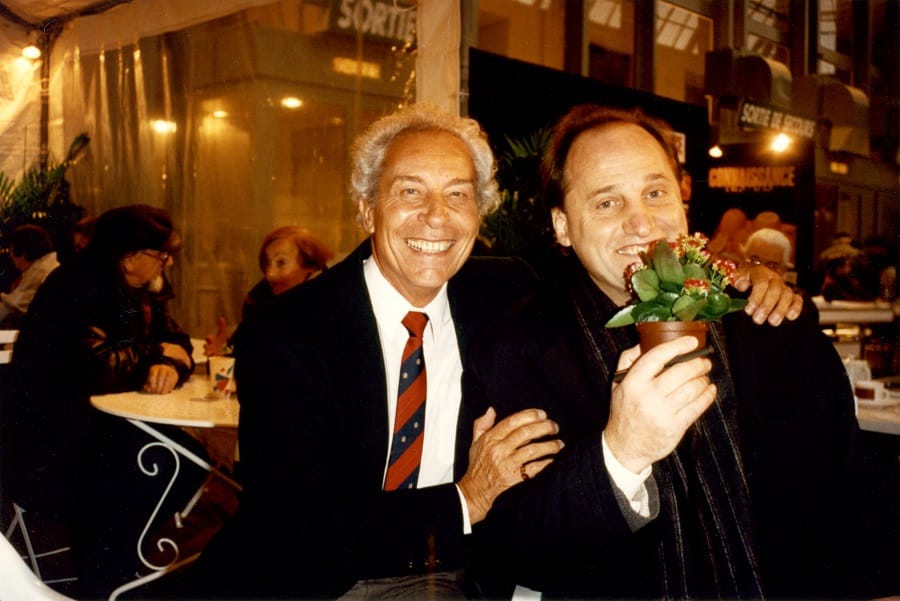 Jean-Claude Picot and Park West's Founder Albert Scaglione at Le Salon in Paris.