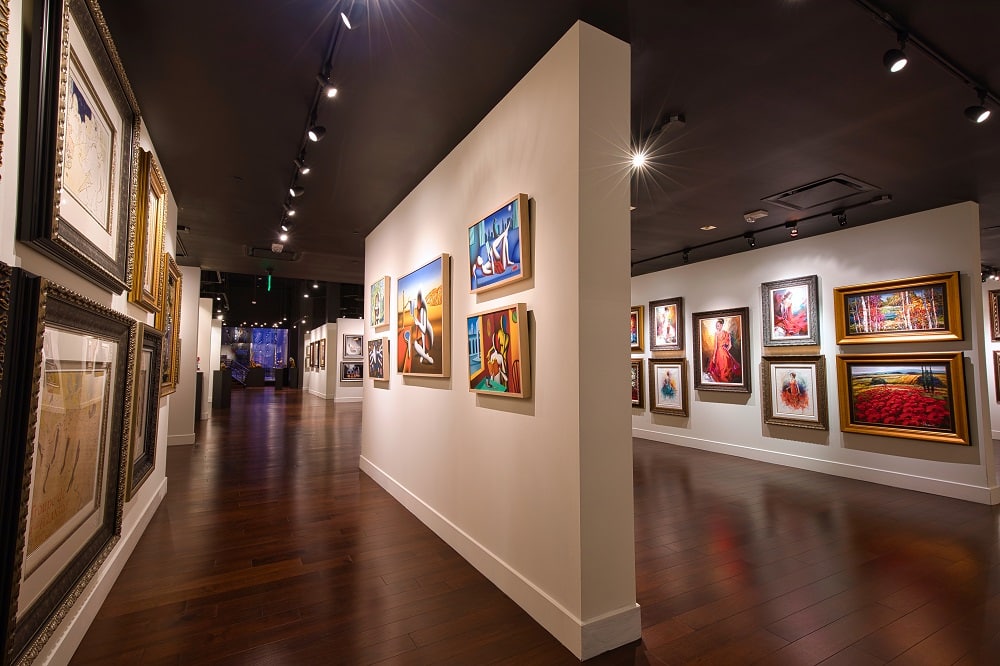 The new Park West Las Vegas location has over 7,000 square feet of world-class art.