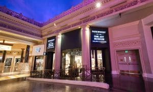 Park West's new location inside the Forum Shops at Caesars Palace.