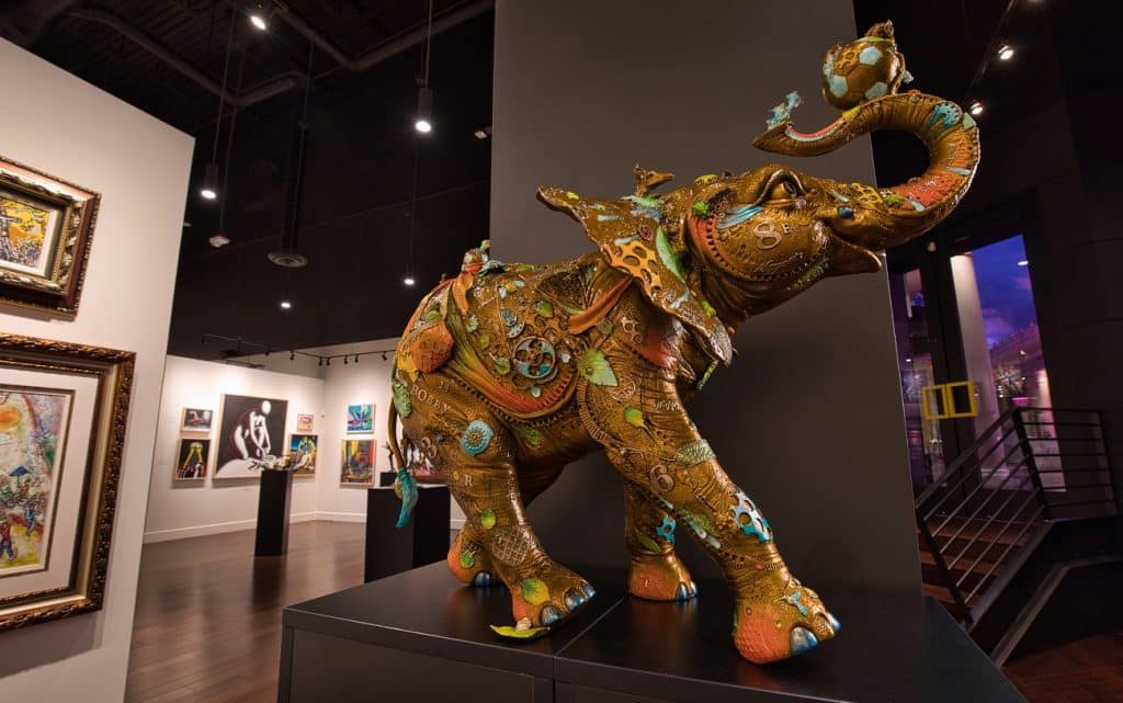 Visit the Park West Fine Art Museum & Gallery on the Las Vegas Strip