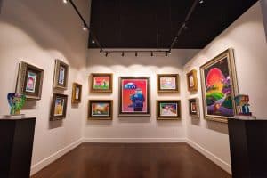 Winning art might be displayed alongside Peter Max originals at Park West Gallery Las Vegas.