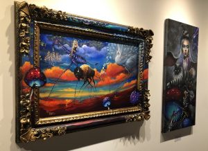 Kat Tatz artwork on display at Park West Las Vegas