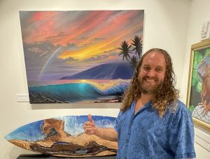 Oahu's Chris Sebo was the winner of Park West's Made in Vegas artist competition