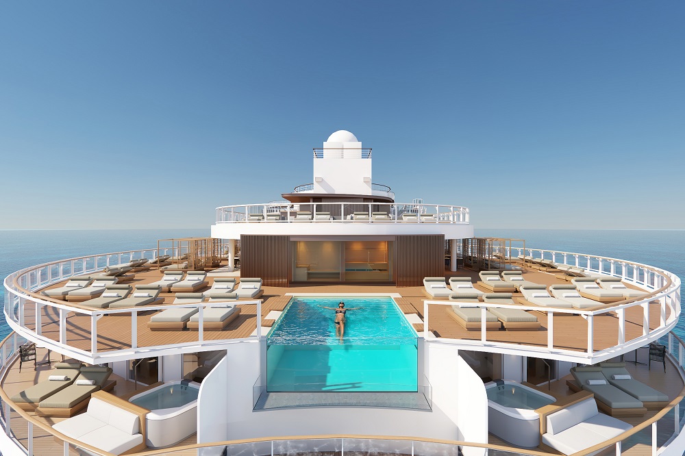 The Haven sundeck is one of the most impressive aspects of the new Norwegian Prima.