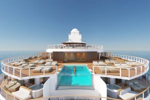 The Haven sundeck is one of the most impressive aspects of the new Norwegian Prima.