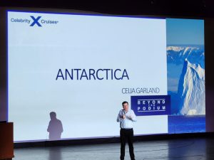 VIP Auctioneer Jordan Sitter know nothing says BIG like Antarctica.