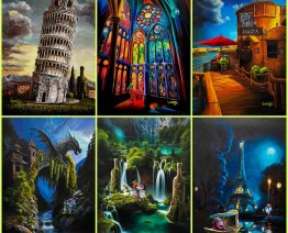 Michael Godard is Painting the World on Park West VIP Cruises