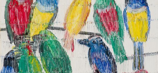 Meet Neo-Expressionist Hunt Slonem: Park West’s Newest Artist