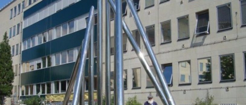 Agam’s Tente sculpture restored in France