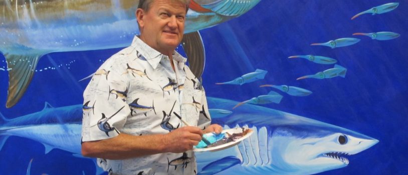 Park West Gallery signs artist Guy Harvey