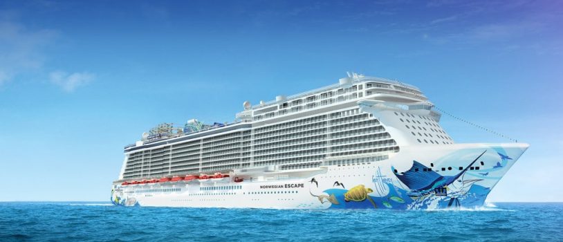 Watch: Guy Harvey Paint the Norwegian Escape