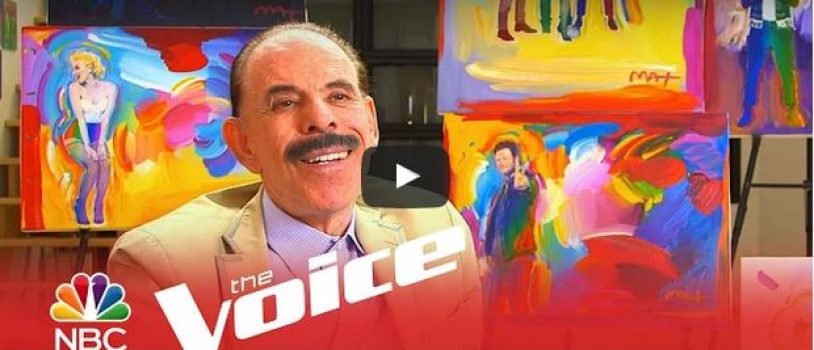 Peter Max colors NBC’s “The Voice”