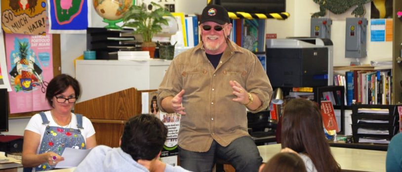 Park West Australian artists inspire art students in Miami Lakes