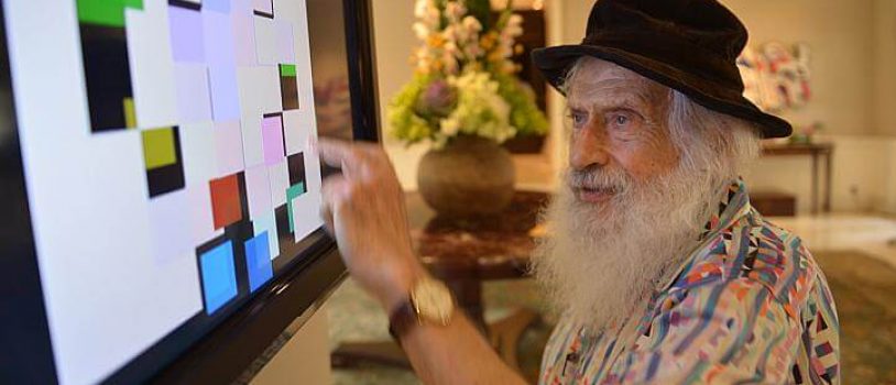 Yaacov Agam earns spot on “Jewish 100” list