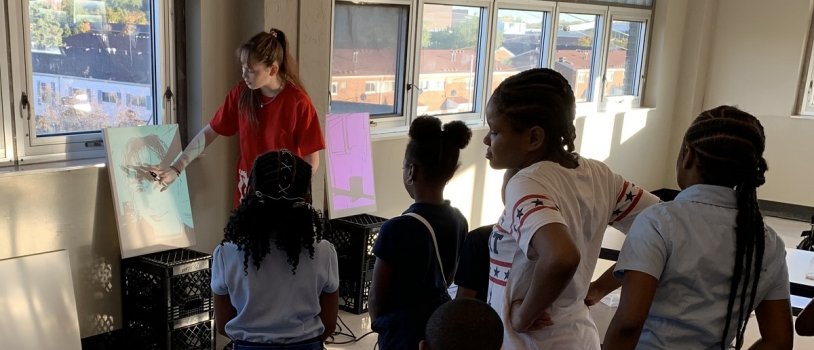 Autumn de Forest Inspires Children in Detroit with Self-Expression Workshop