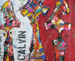 Street Style: Park West Artist Christian Calvin Visits the Waikiki Gallery