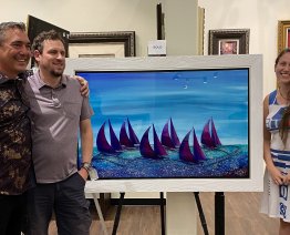 The Alluminations of Cris X Come to Park West Gallery Las Vegas