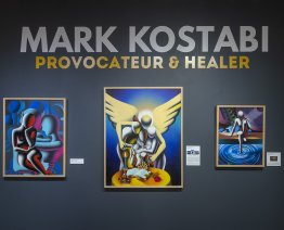 Mark Kostabi Calls Monthaven Exhibition “The Best Show I’ve Ever Had”: VIDEO
