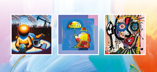 Fame & Fortune: Mark Kostabi, Peter Max, and Paul Kostabi