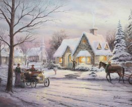 How 6 Artists Portray Our Year-End Winter Holidays Through Art