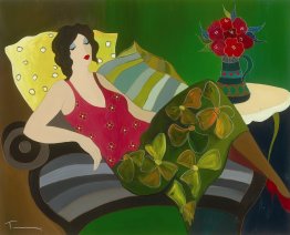 The Charming Style and Juxtaposed Colors of Itzchak Tarkay