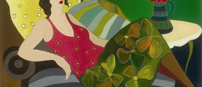 The Charming Style and Juxtaposed Colors of Itzchak Tarkay