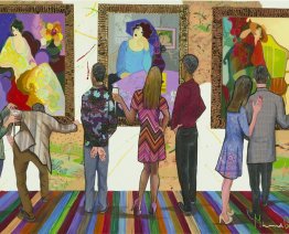 Art and Health: The Real-World Benefits of Viewing Art