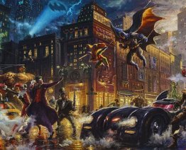 Thomas Kinkade Studios Brings to Life the Icons of Disney and DC Comics