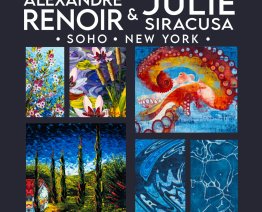 Coastal Currents and Countryside Color: The Art of Julie Siracusa and Alexandre Renoir