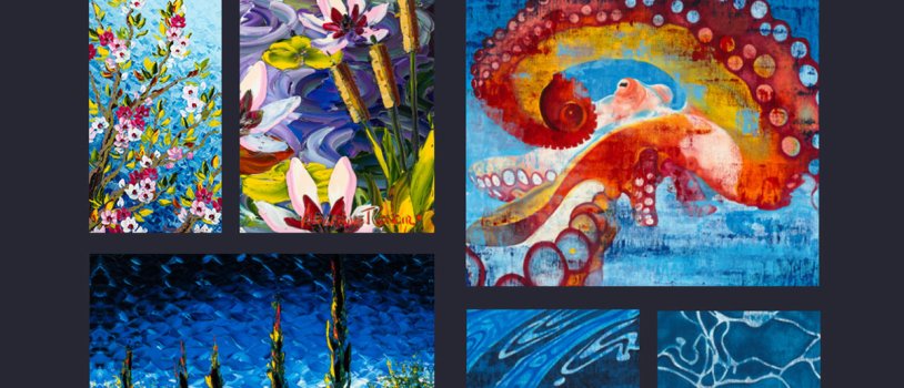 Coastal Currents and Countryside Color: The Art of Julie Siracusa and Alexandre Renoir
