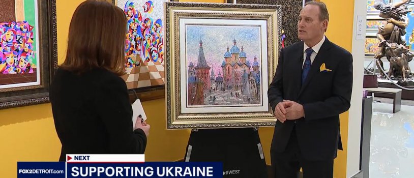 Park West Gallery Raises Half a Million Dollars for Ukrainian Relief Efforts