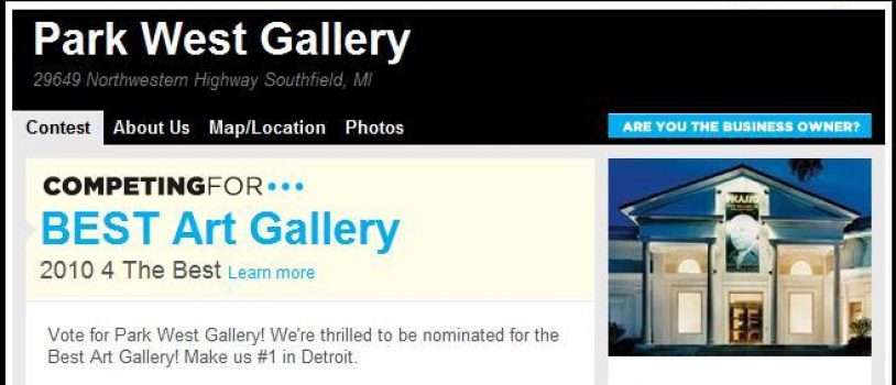 Vote 4 the Best! Park West!