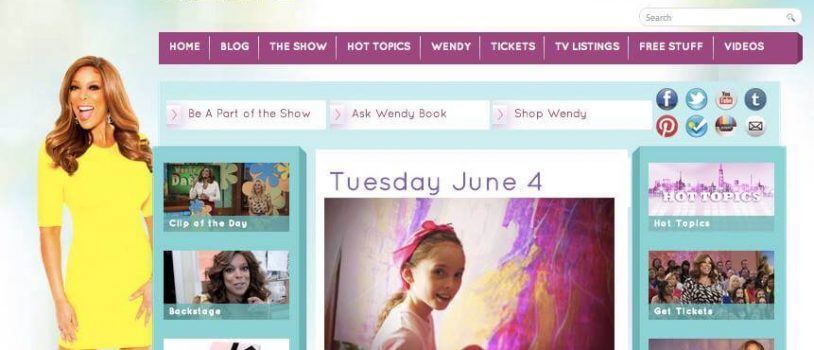 Child Prodigy Painter Autumn de Forest on ‘The Wendy Williams Show’